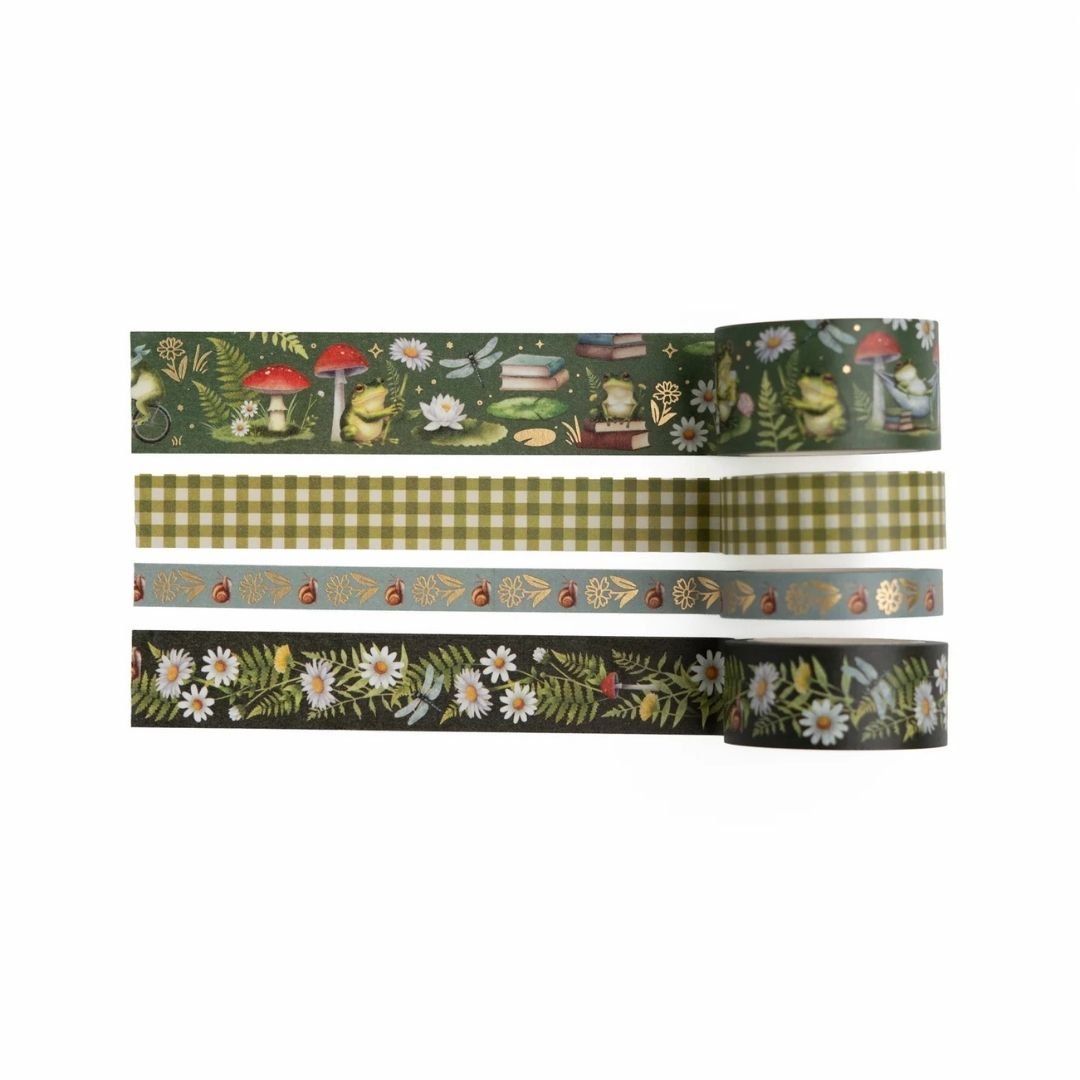 Literary Frog Washi Tape Set - Archer & Olive
