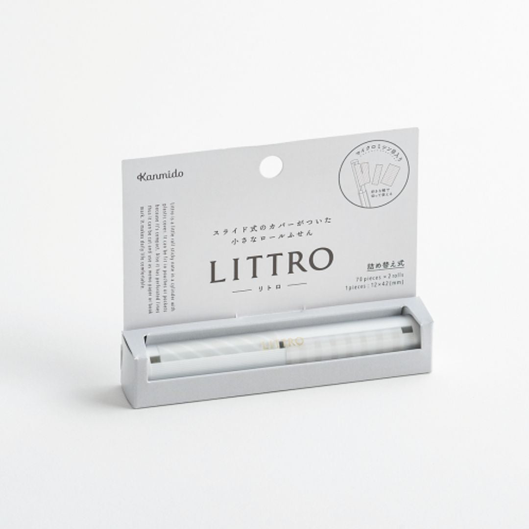 Littro Roller Sticky Notes - Kanmido - Greyish - Kanmido