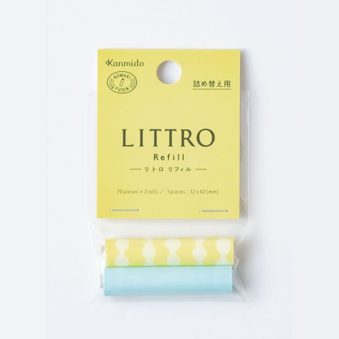 Littro Roller Sticky Notes Refills - Kanmido - Fruity - Kanmido