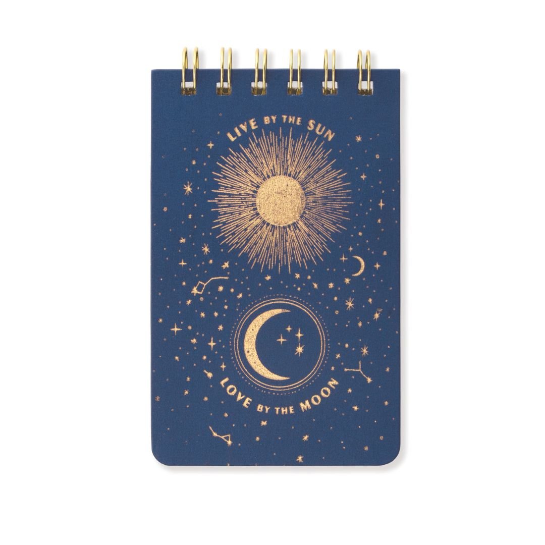 Live By the Sun - Wire Notepad - Designworks Collective - Under the Rowan Trees