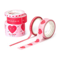 Love Decorative Tape Set - Legami - Legami