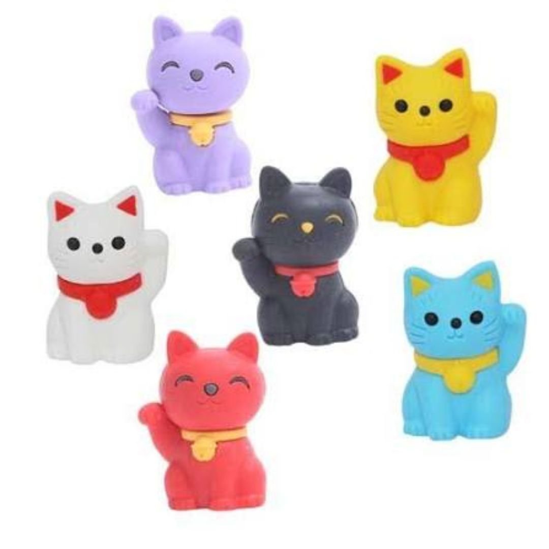 Lucky Cat Eraser - Iwako - Iwako