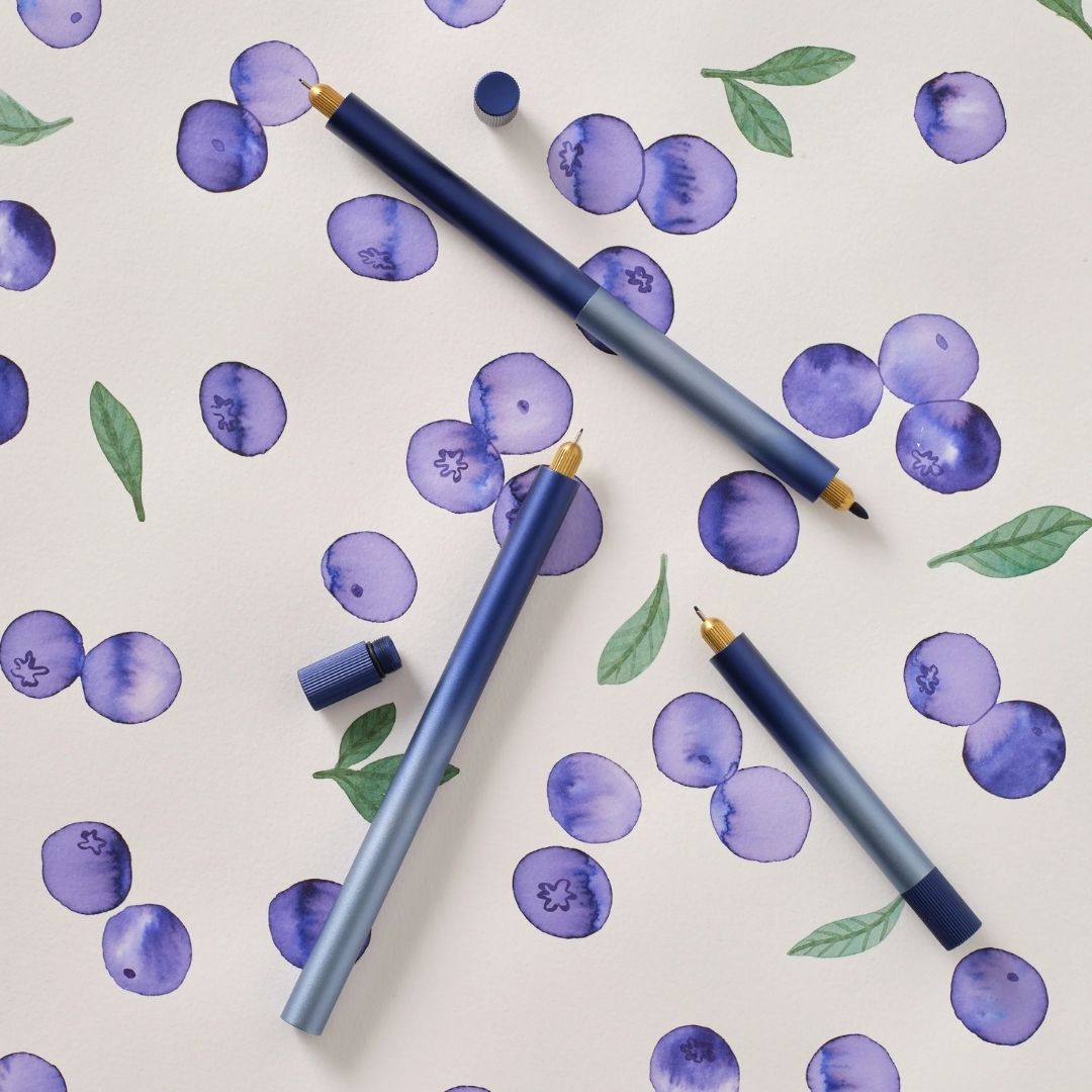 Lumos Blueberry Refillable Multi-Tip Pen - Mini - Tom's Studio