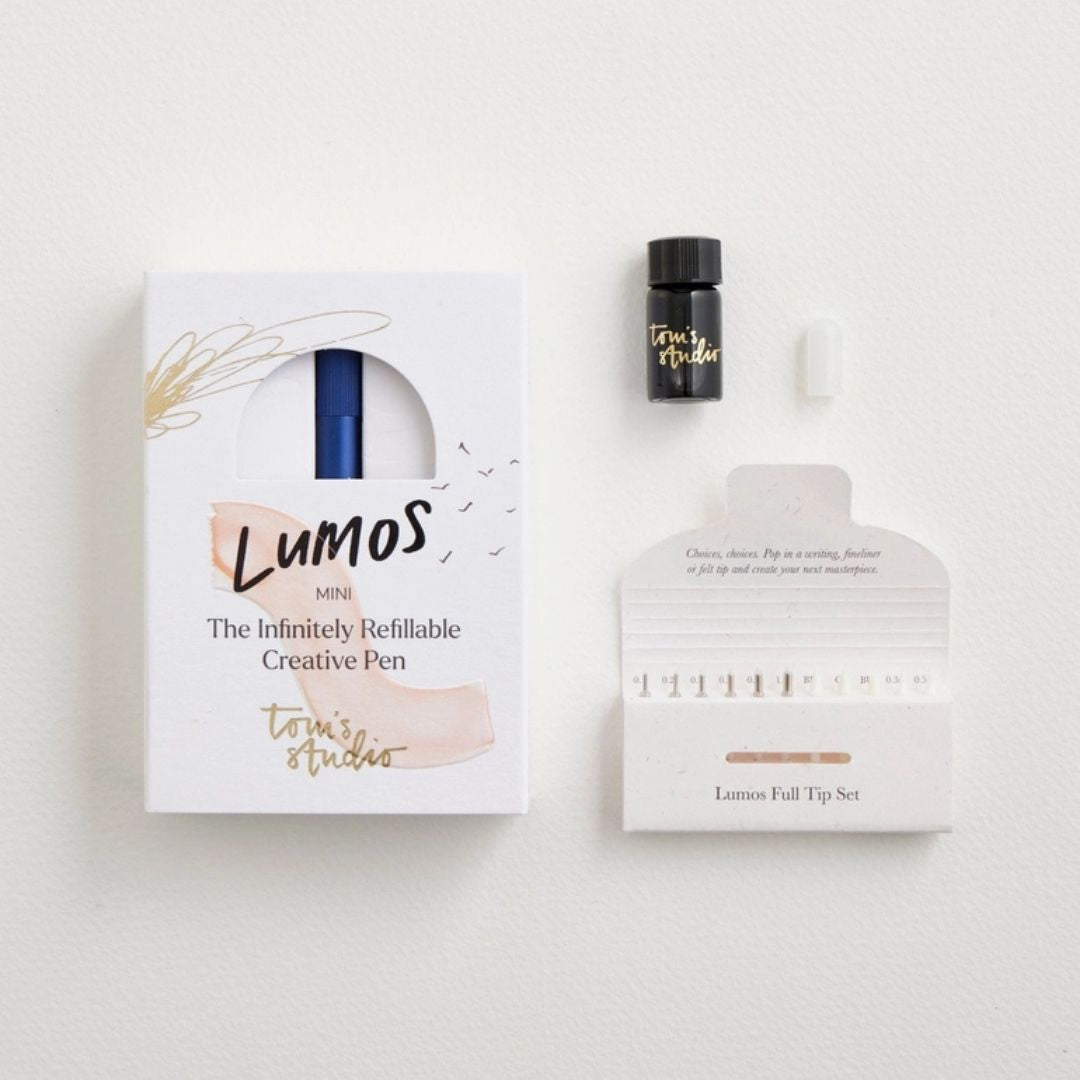 Lumos Blueberry Refillable Multi-Tip Pen - Mini - Tom's Studio