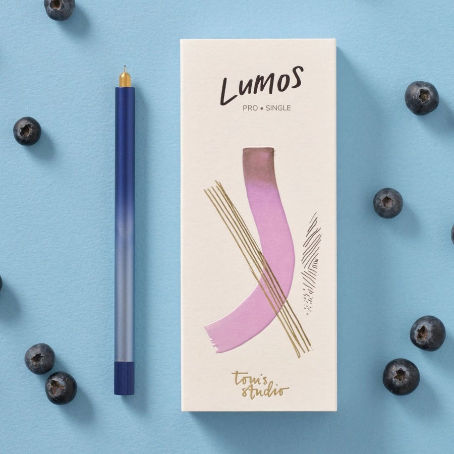 Lumos Blueberry Refillable Multi-Tip Pen - Single Tip - Tom's Studio