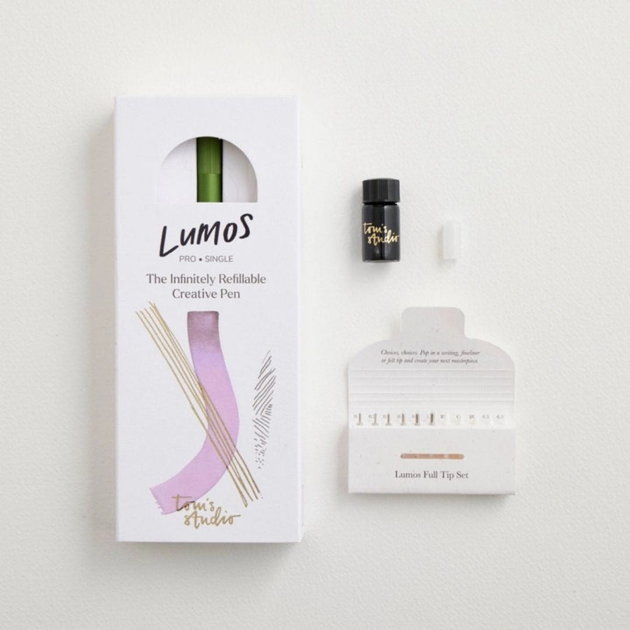 Lumos Botanica Refillable Multi-Tip Pen - Duo Tip - Tom's Studio