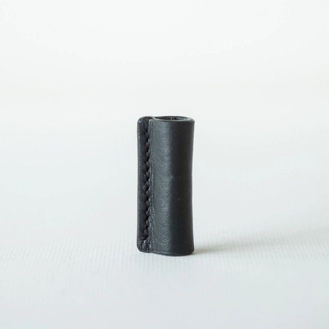 Lumos Grip & Rollstop - Black Leather - Tom's Studio