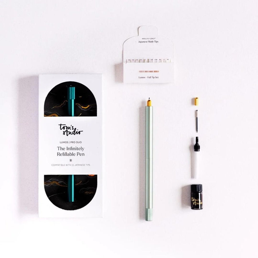 Lumos Refillable Multi-Tip Pen - Tom's Studio Packaging
