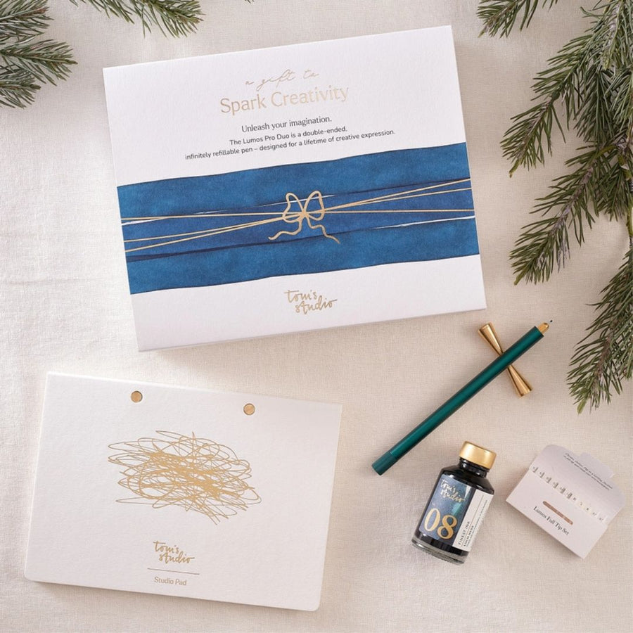 Lumos Refillable Pen Gift Set - Ivy - Tom's Studio - Tom's Studio