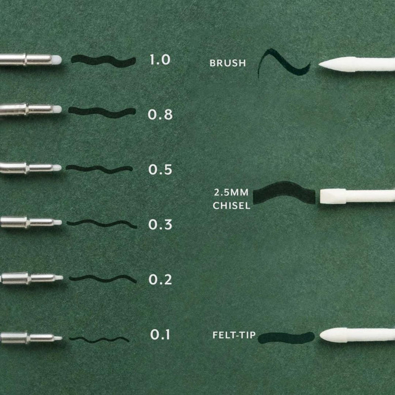 Lumos Replacement Tips Set of 3-Replacement Tips-Tom's Studio-0.1 Fineliner