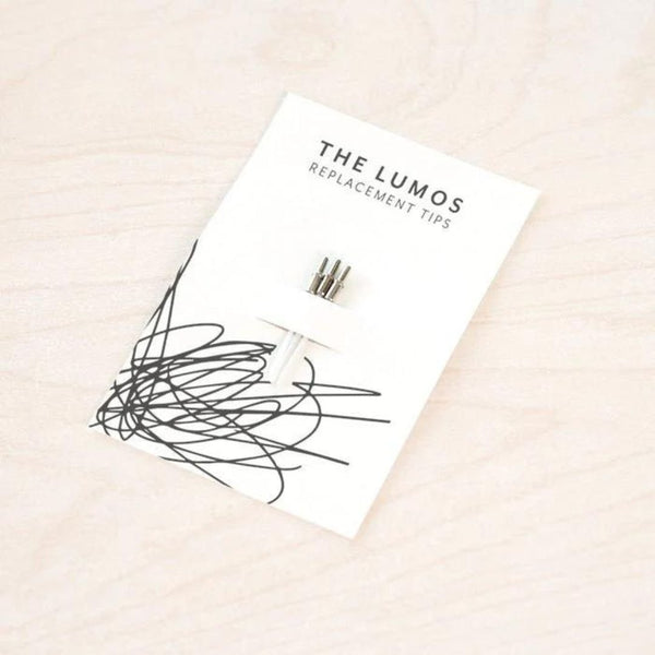 Lumos Replacement Tips Set of 3-Replacement Tips-Tom's Studio-0.1 Fineliner