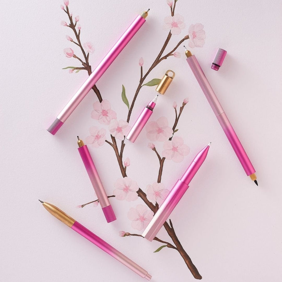 Lumos Sakura Refillable Multi-Tip Pen - Mini - Tom's Studio