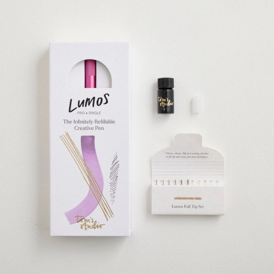 Lumos Sakura Refillable Multi-Tip Pen - Single Tip - Tom's Studio