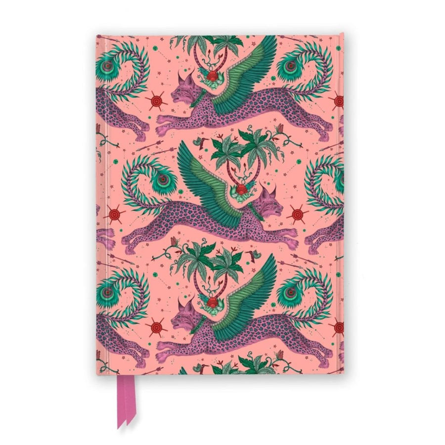 Lynx Emma J Shipley A5 Lined Journal - Flame Tree - Flame Tree