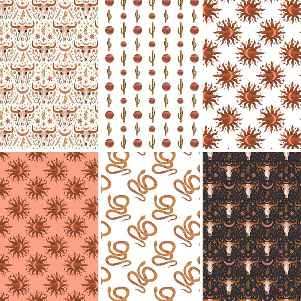 Magic West Scrapbook Papers Digital Download-Digital Downloads-Under the Rowan Trees-
