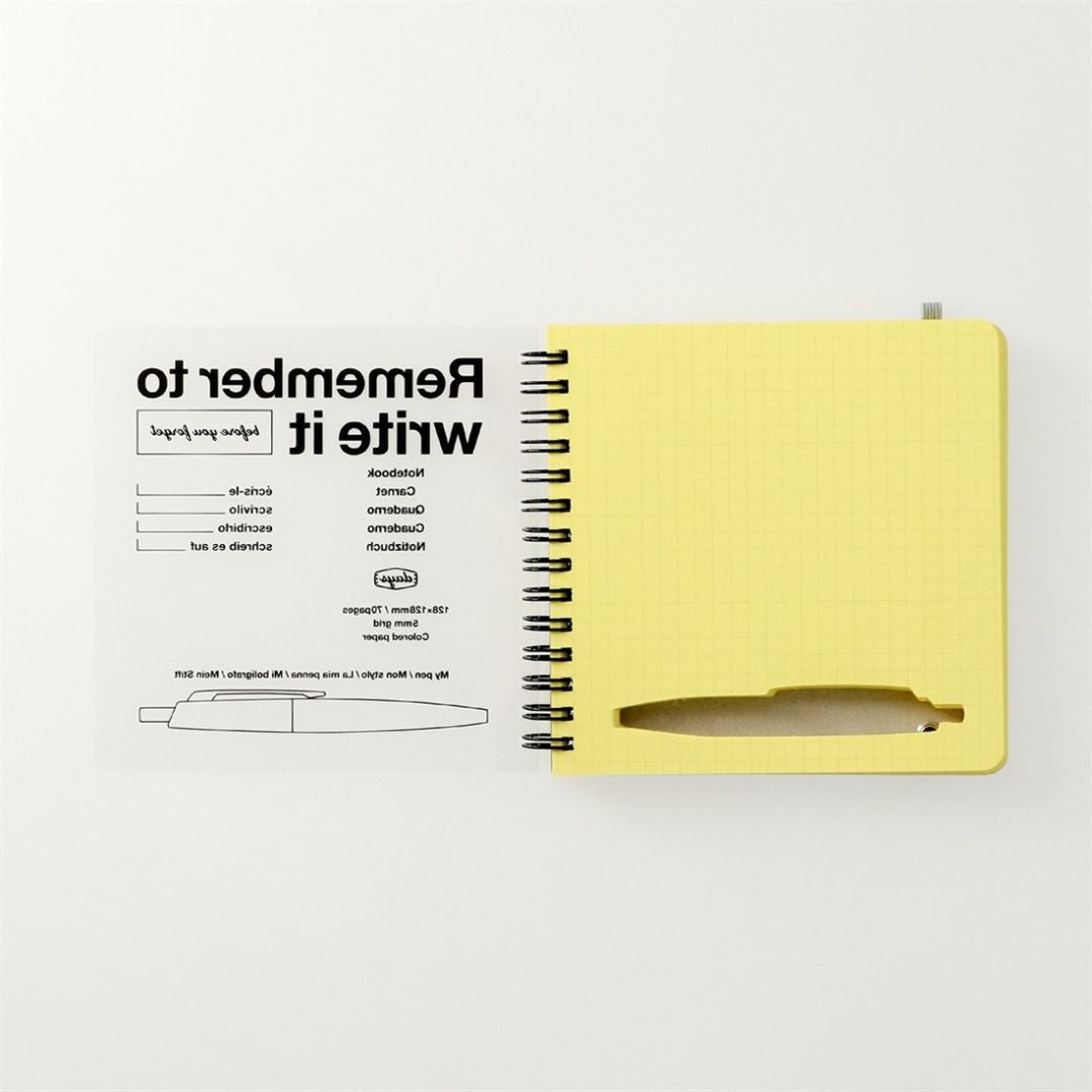 Markstyle Days Square Grid Notebook - Blue - Mark's Inc.