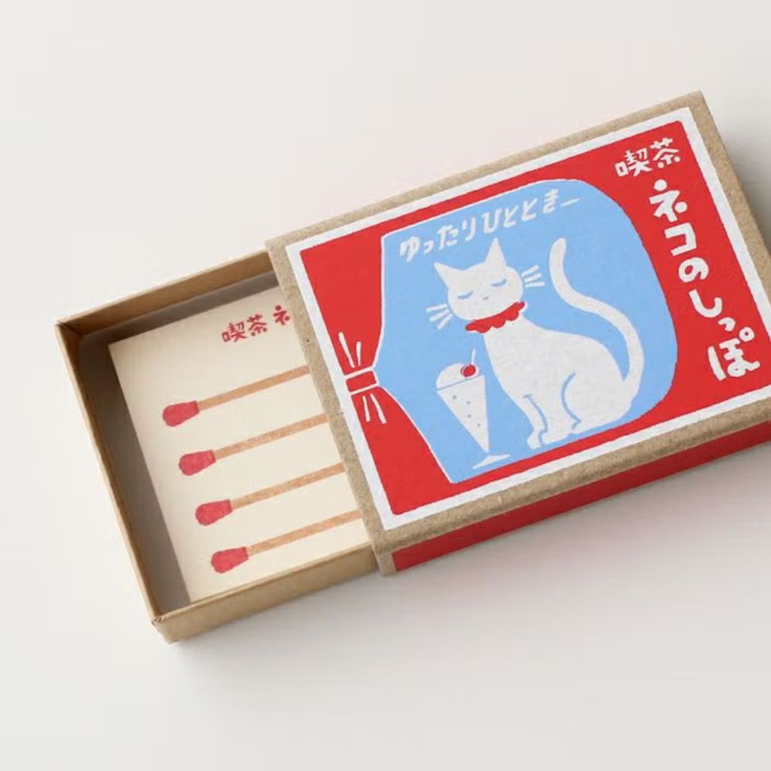 Matchbox Memo - Cat Tail - Furukawa Shiko