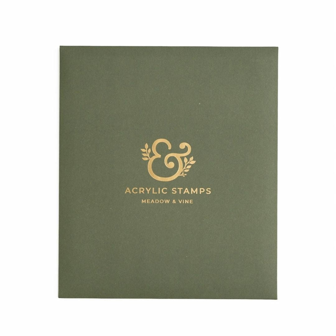 Meadow & Vine Acrylic Stamps - Archer & Olive