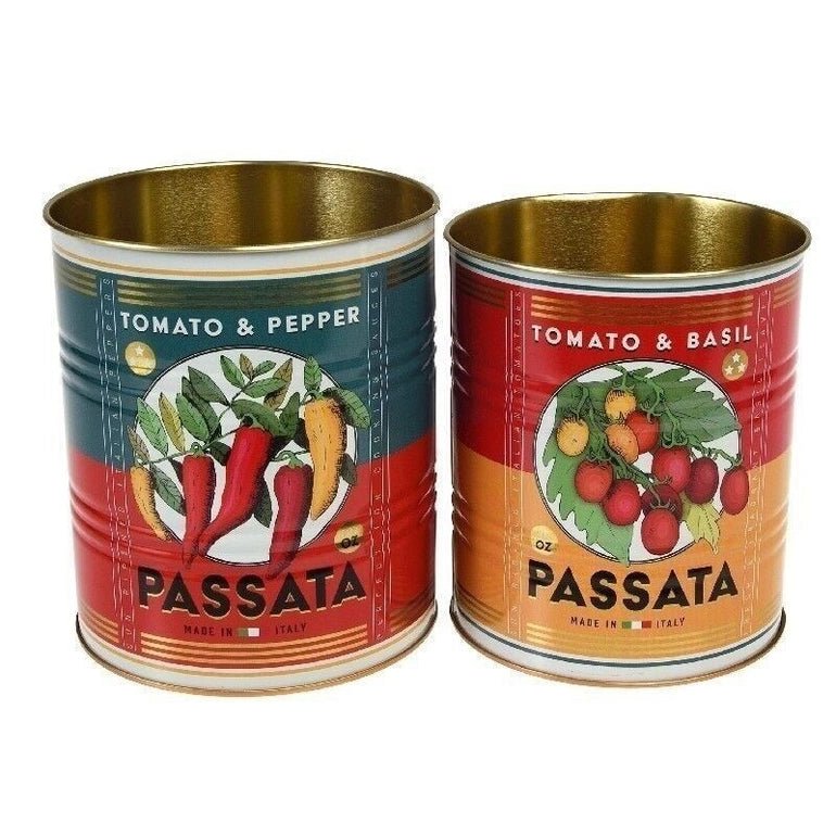 Medium Storage Tins (set of 2) - Passata - Rex