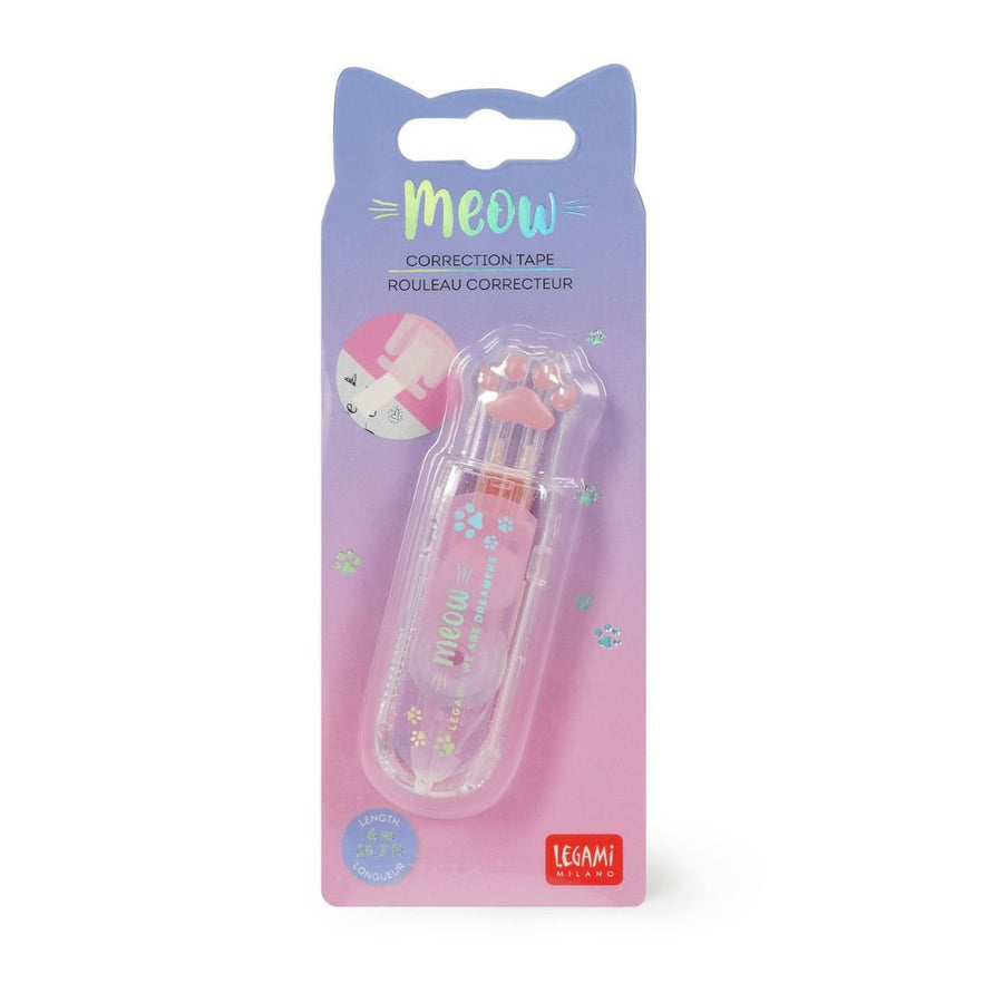 Meow Kitty Correction Tape - Legami - Under the Rowan Trees