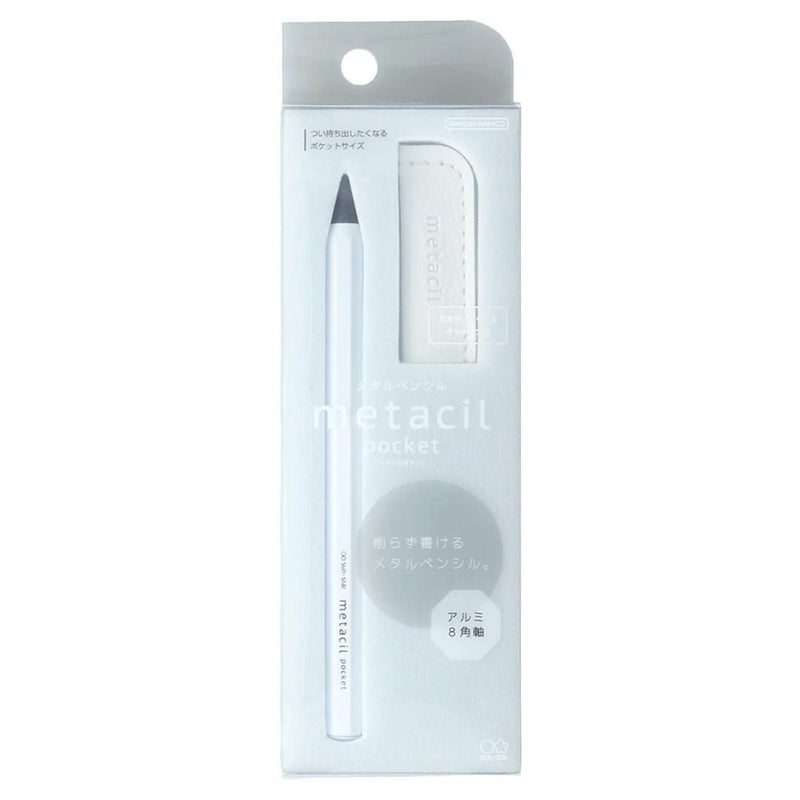 Metacil Pocket Pencil-Pencils-Sun-Star-White