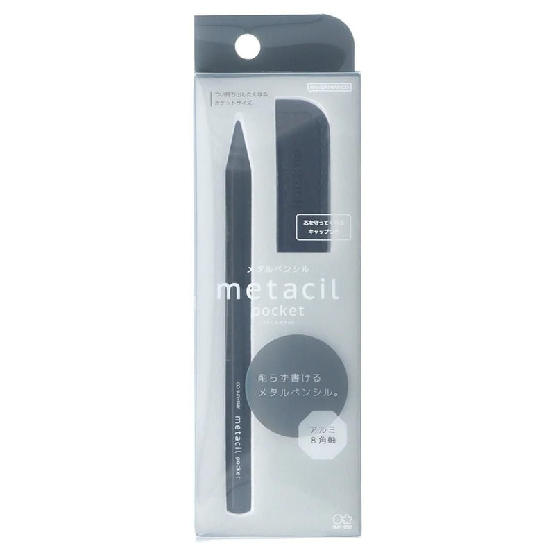 Metacil Pocket Pencil-Pencils-Sun-Star-Black