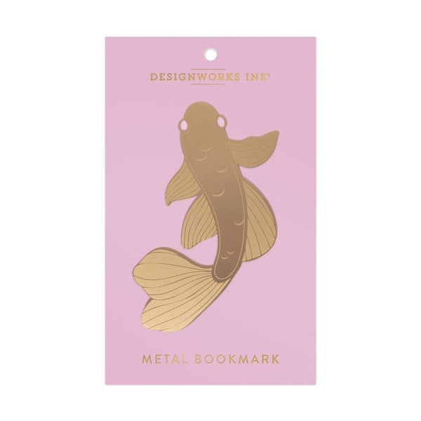 Metal Bookmarks-Bookmarks-Designworks Collective-Koi Fish