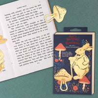 Metal Bookmarks Set of 2 Alice in Wonderland - Portico Designs