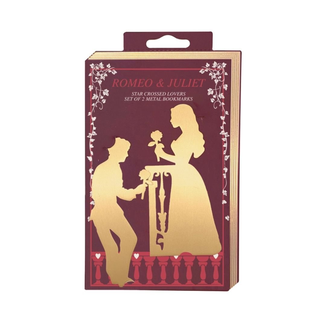 Metal Bookmarks Set of 2 Romeo & Juliet - Portico Designs