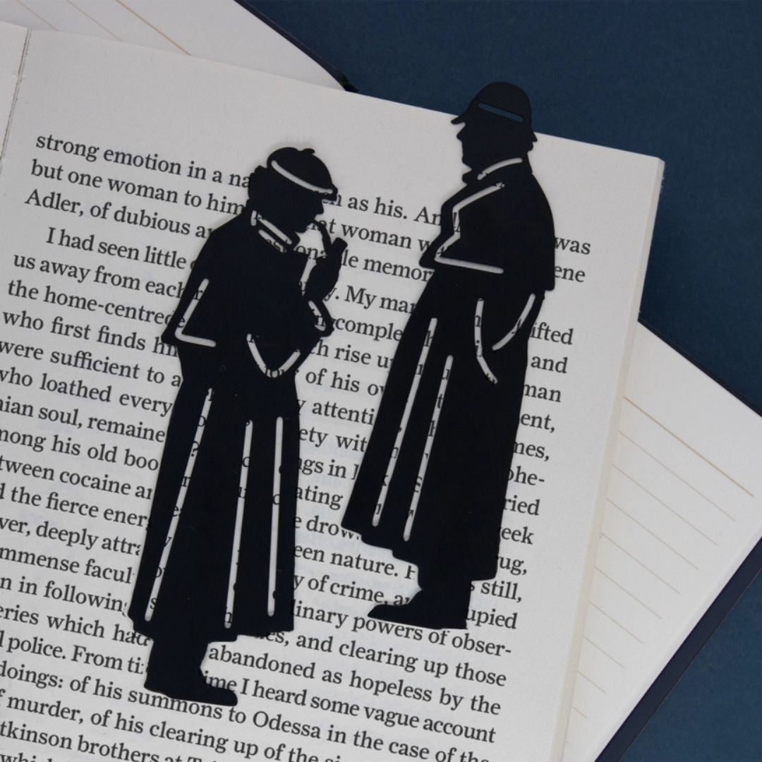 Metal Bookmarks Set of 2 Sherlock Holmes - Portico Designs