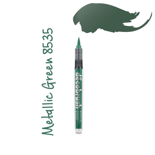 Metallic Brush Pens DecoBrush Karin-Pens-Karin-Metallic Green