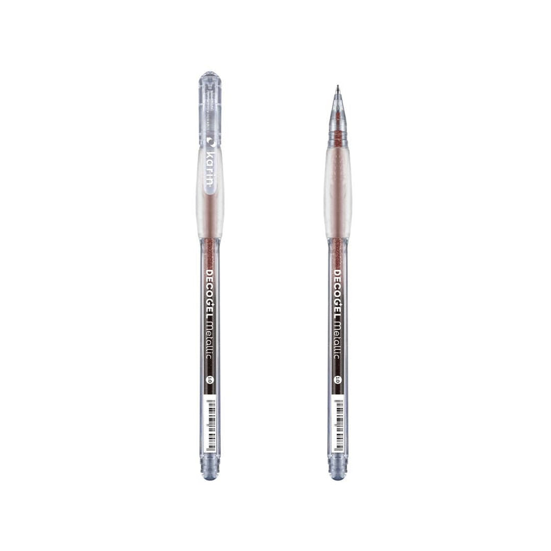 Metallic Gel Pens Decogel Karin-Pens-Karin-Brown