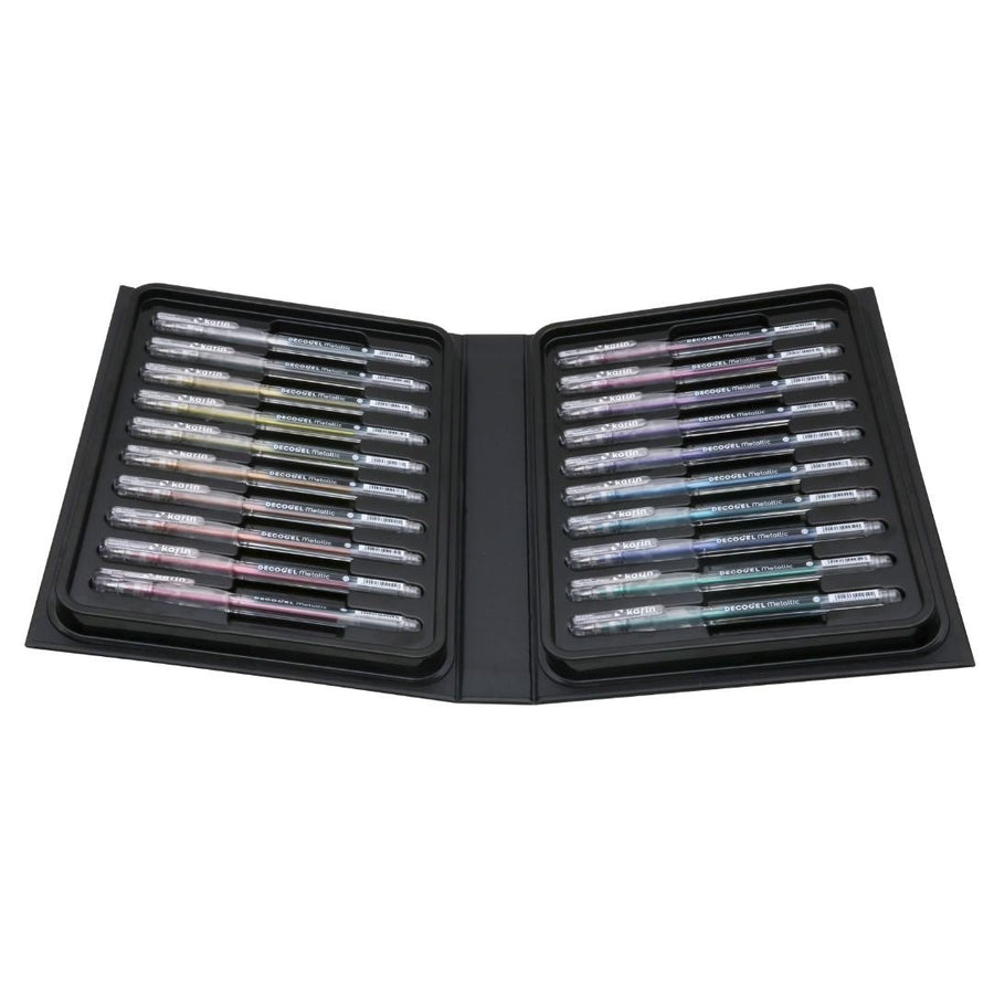 Metallic Gel Pens Set of 20 Decogel - Karin