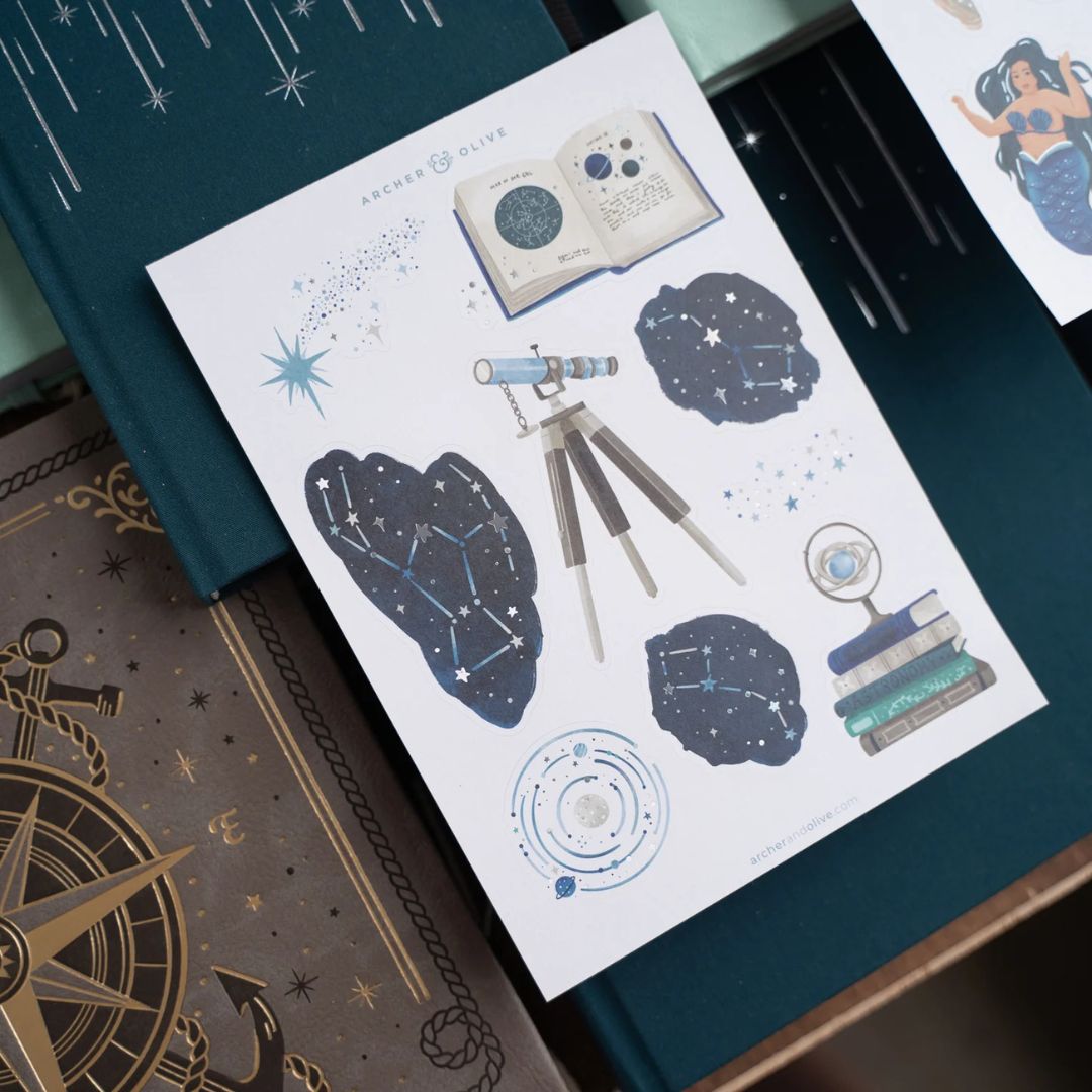 Meteor Shower Sticker Set - Archer & Olive