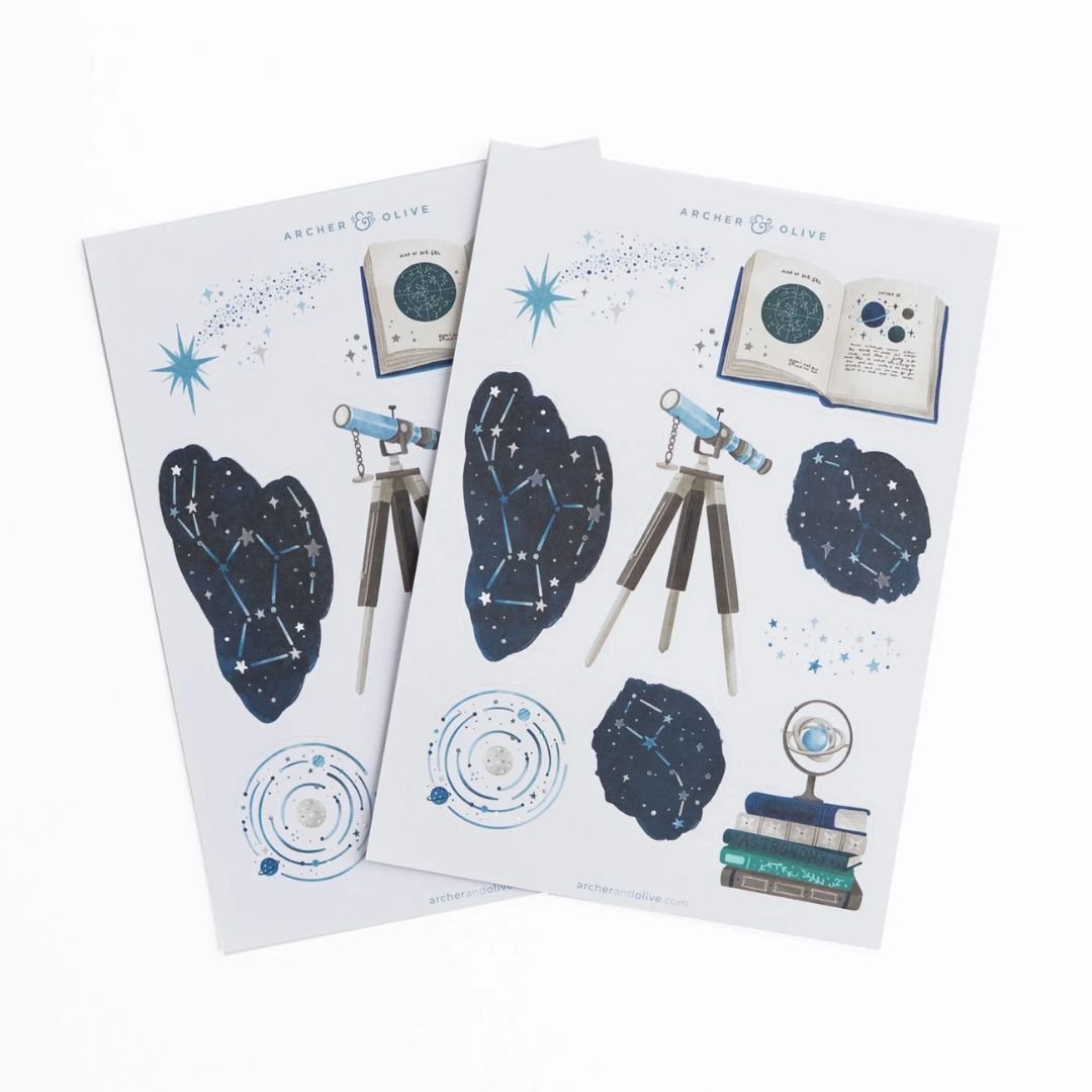 Meteor Shower Sticker Set - Archer & Olive