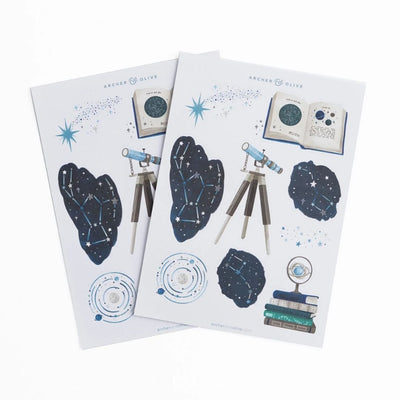 Meteor Shower Sticker Set - Archer & Olive