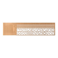 Midori Clip Ruler - Copper - Under the Rowan Trees