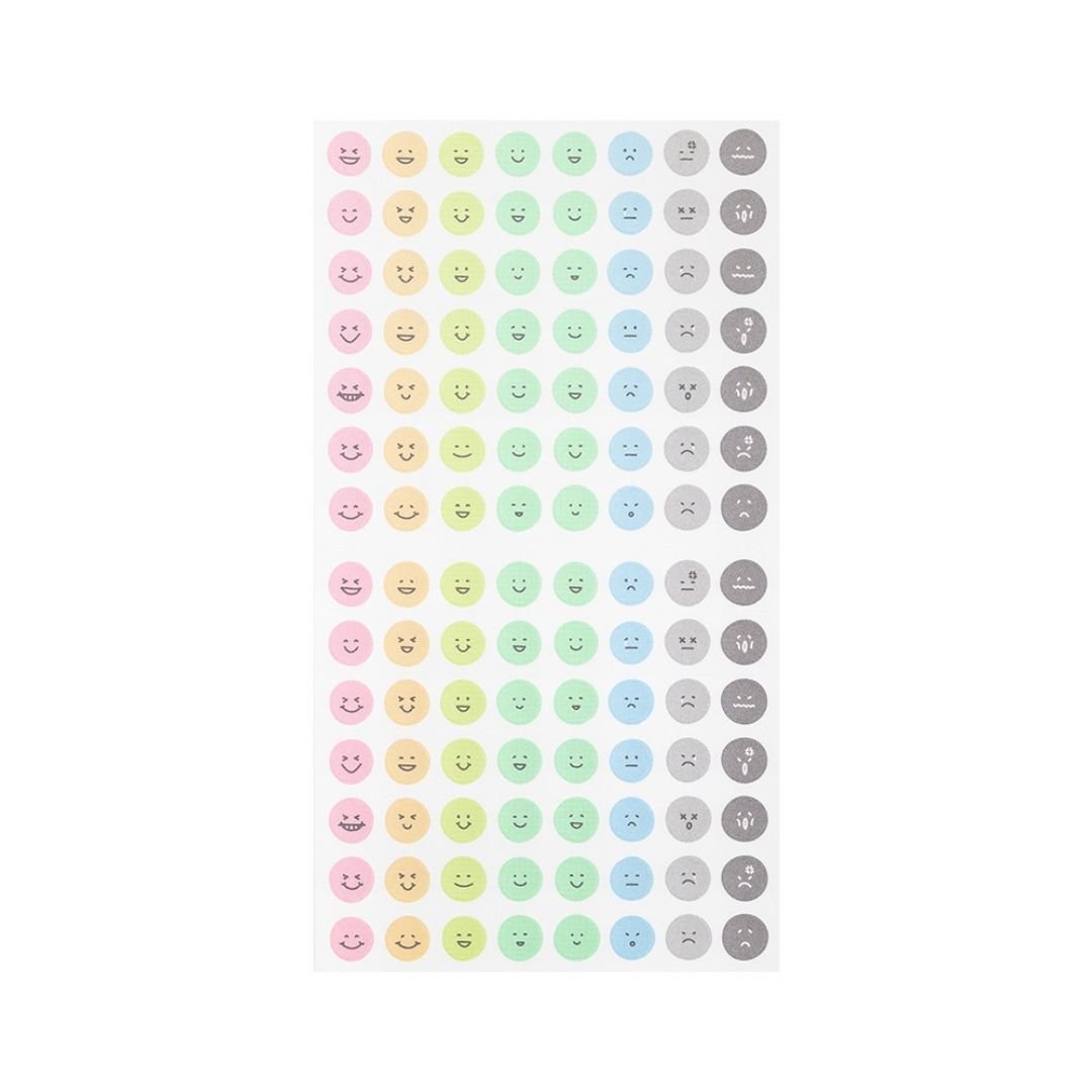 Midori PET Stickers Feeling Face - Midori