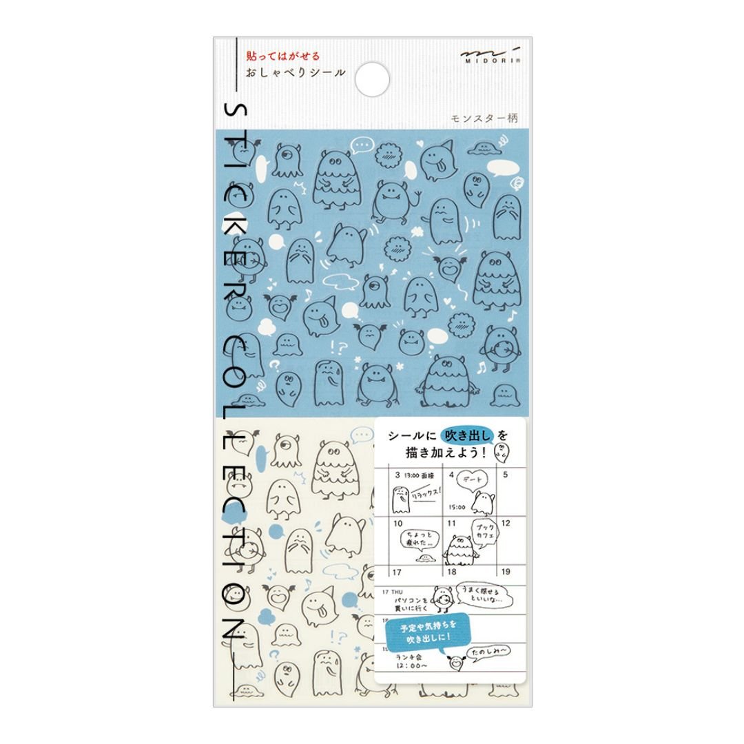 Midori Stickers - Chat Monsters - Midori