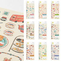 Midori Stickers International Motifs - Bristish - Midori