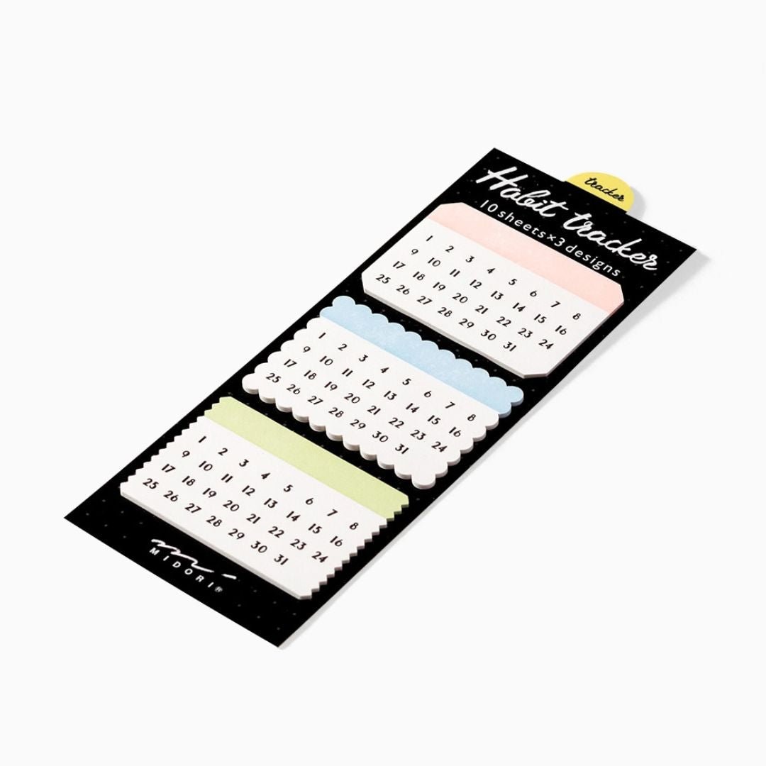 Midori Sticky Notes Journal Habit Colourful - Midori