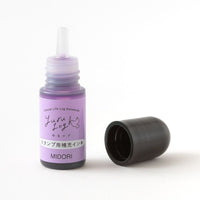 Midori Yuru Log Paintable Stamp Ink Refills - Purple