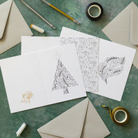 Midwinter Greetings Cards Set of 5-Greeting Cards-Under the Rowan Trees-