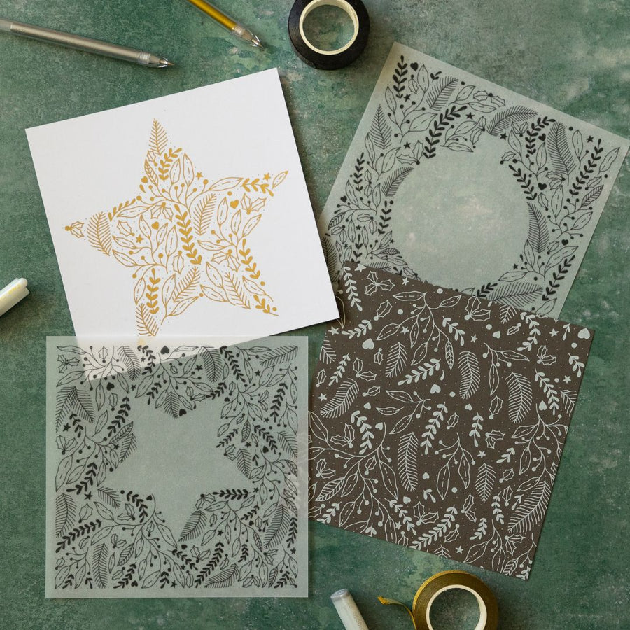 Midwinter Scrapbook Set-Scrapbooking Papers-Under the Rowan Trees-