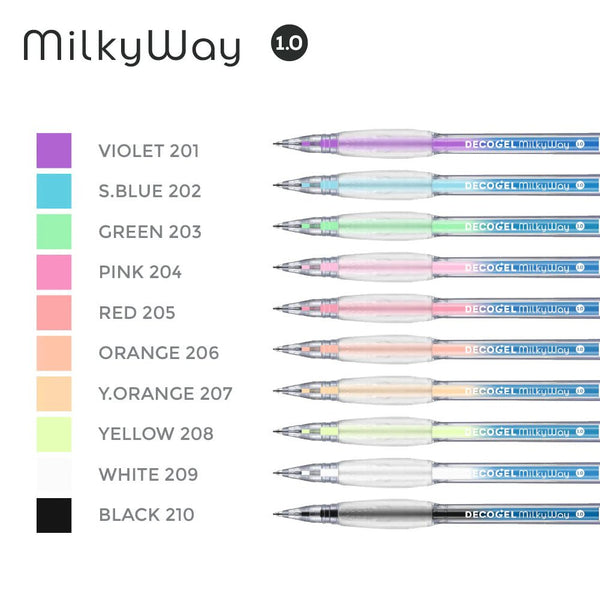 Milky Way Decogel Karin Pastel Gel Pens-Pens-Karin-Violet