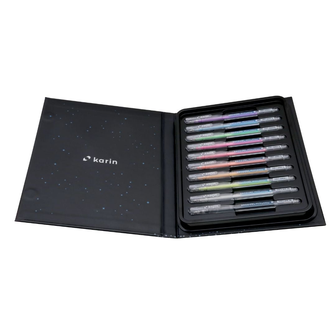 Milky Way Gel Pens Set of 10 Decogel - Karin