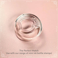 Mini Acrylic Stamp Block Round - Felicity's Attic - Felicity's Attic