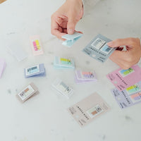 Mini Clip Sticky Notes Coco Fusen - Purple - Kanmido