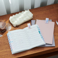 Mini Clip Sticky Notes Coco Fusen - Purple - Kanmido