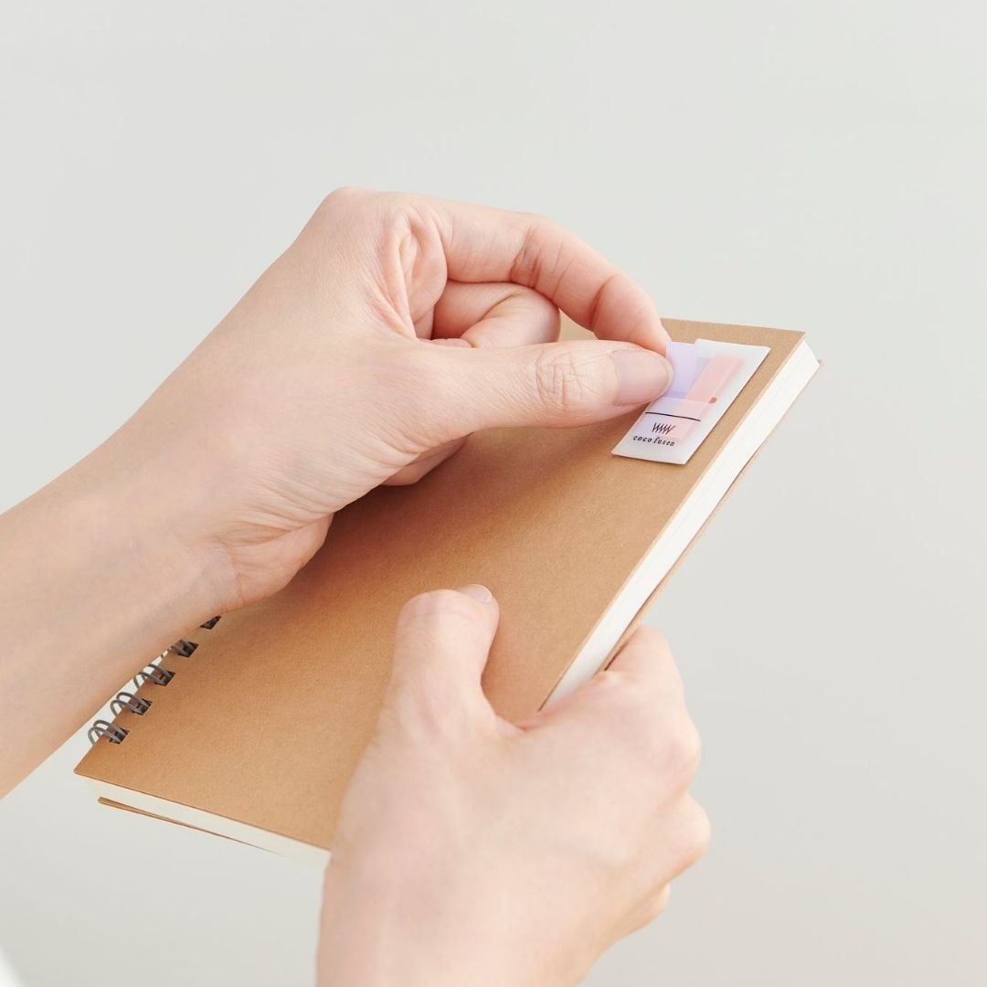 Coco Note Pages Mini Colourful Sticky Notes Coco Fusen Japanese Stationery